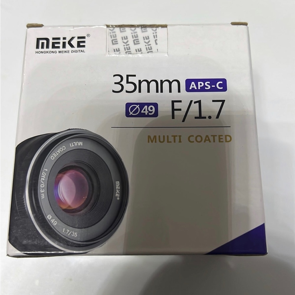 Meike 35mm F1.7 APS-C Compatible Mirrorless Cameras with Sony E-Mount